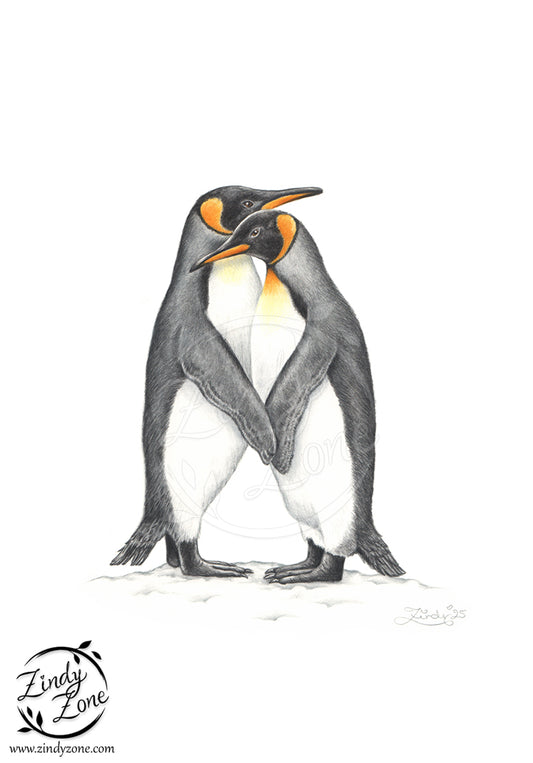 The Penguins Art Print