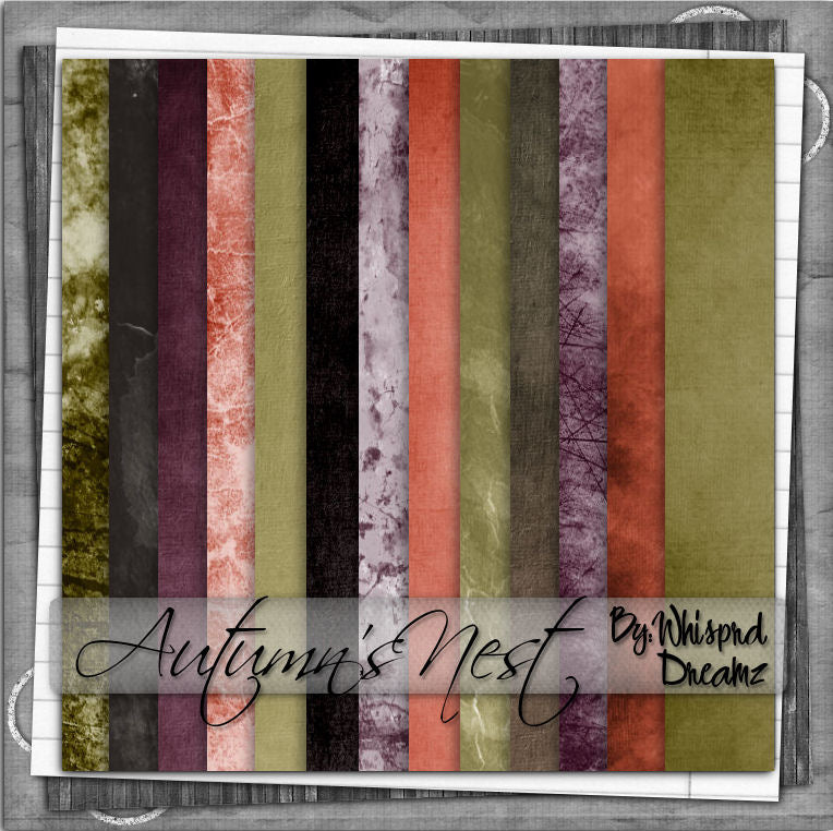 Autumn's Nest Scrap Kit