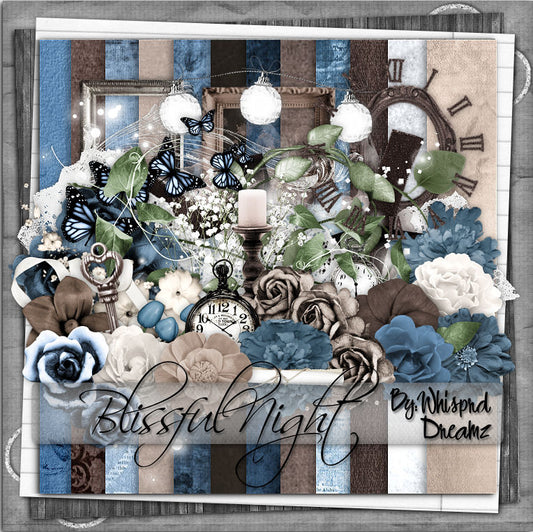 Blissful Night Scrap Kit