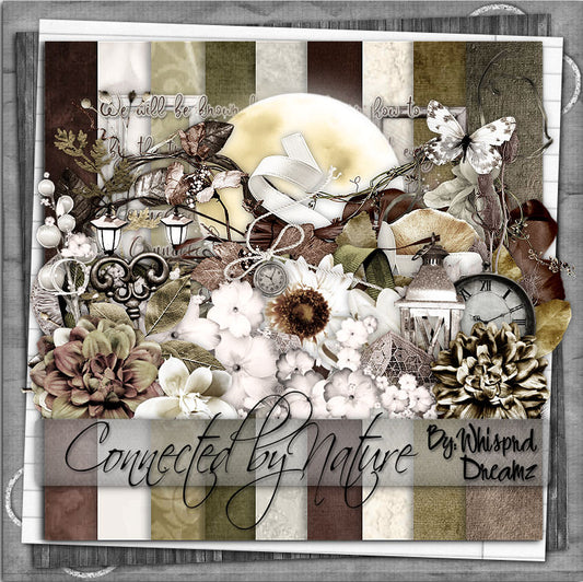 Connected by nature Scrap Kit