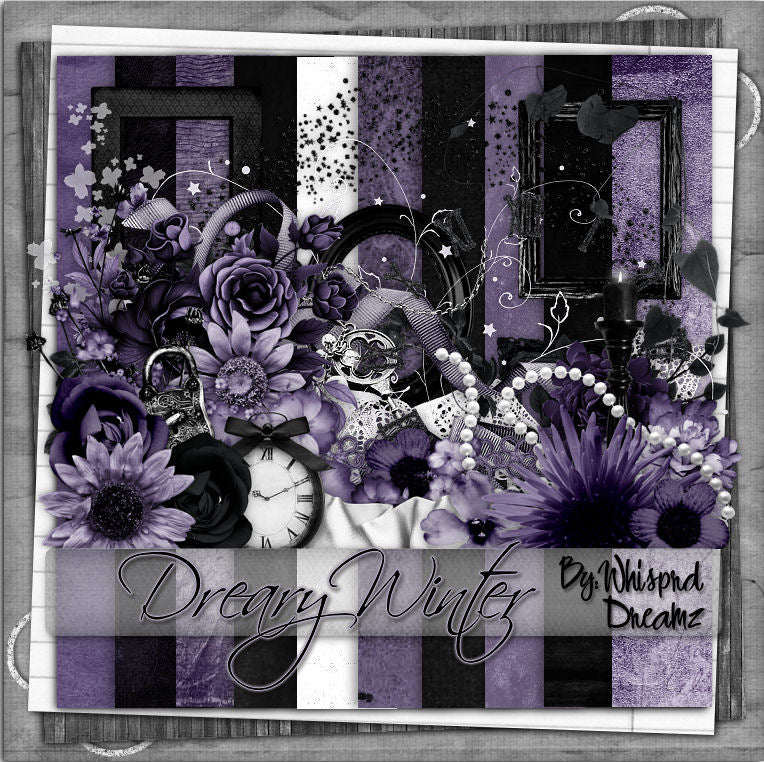 Dreary Winter Scrap Kit