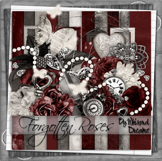 Forgotten Roses Scrap Kit