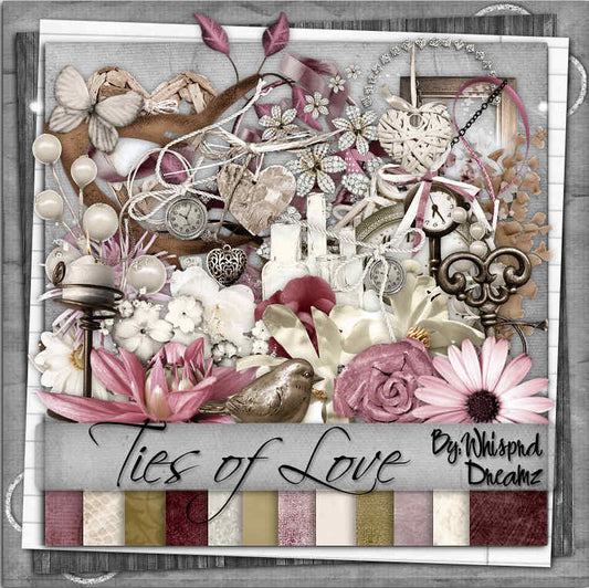 Ties of love Scrap Kit